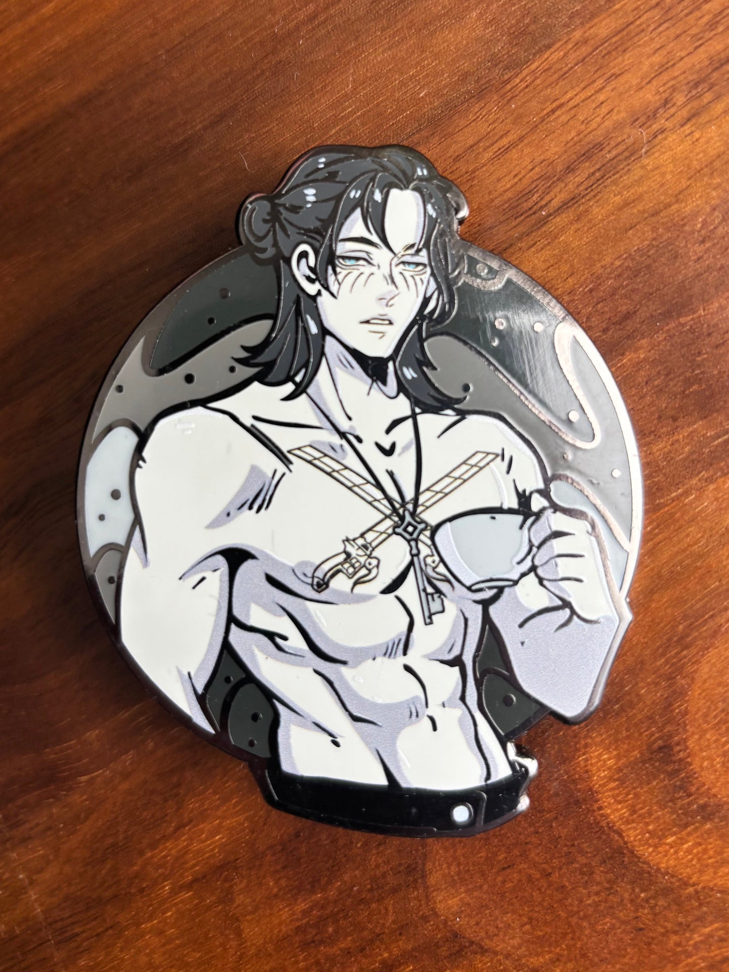 Attack on titan anime pins Man on the moon Midnight moon pins
