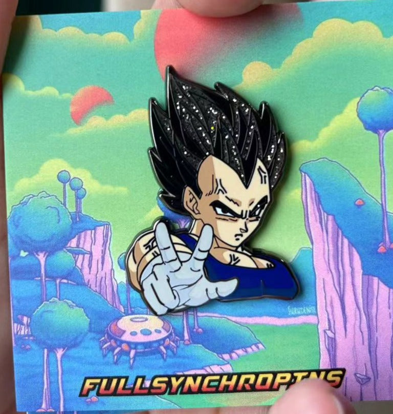 Vegeta enamel cheapest pin bundle