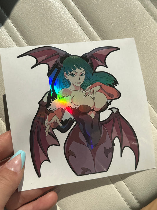 Morrigan Pins & Sticker