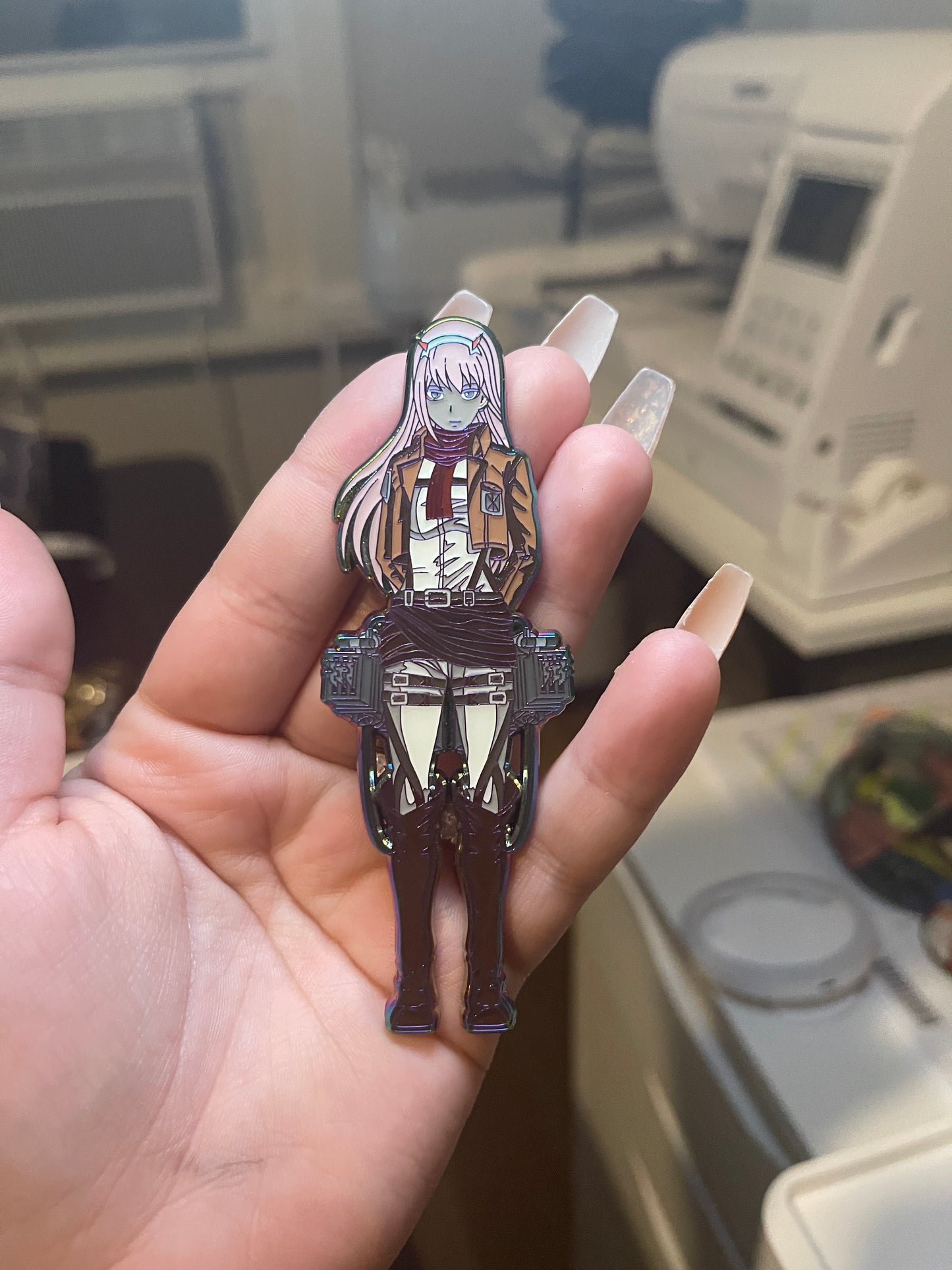 Zero Two Darling in the Franxx / Attack on titans scout regiment