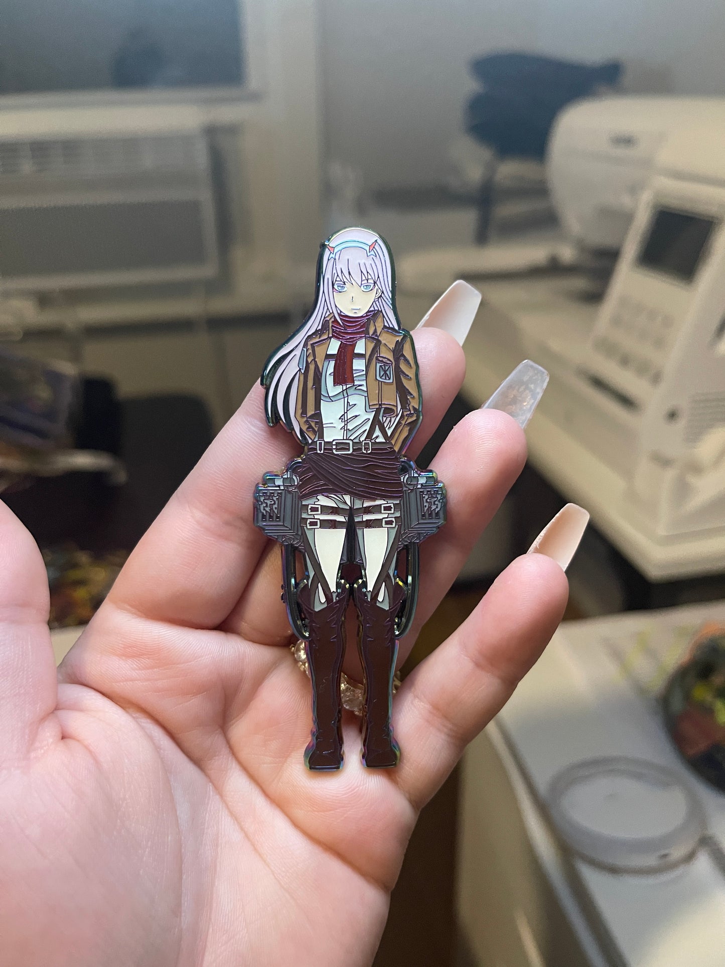 Zero Two Darling in the Franxx / Attack on titans scout regiment