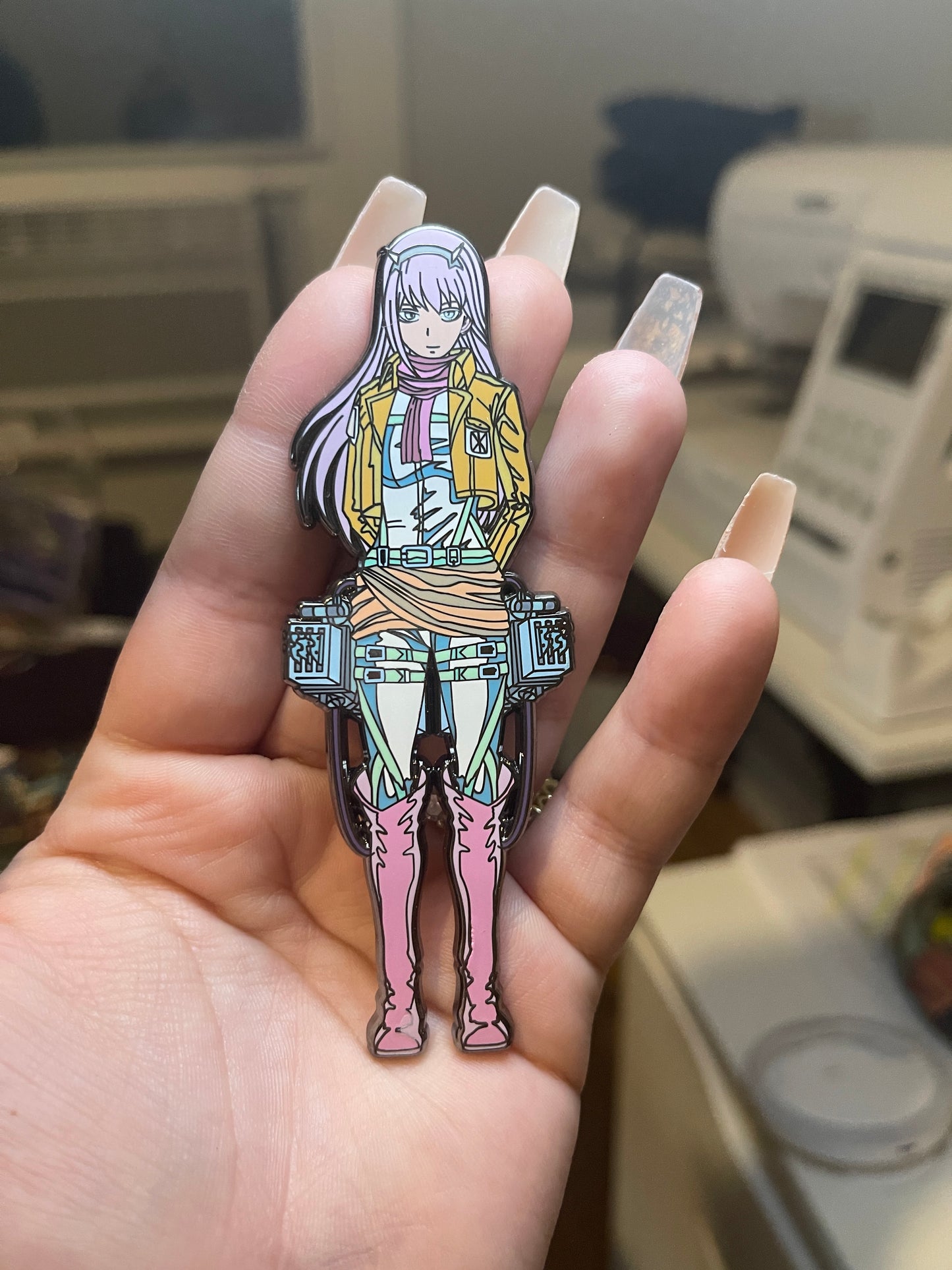 Zero Two Darling in the Franxx / Attack on titans scout regiment