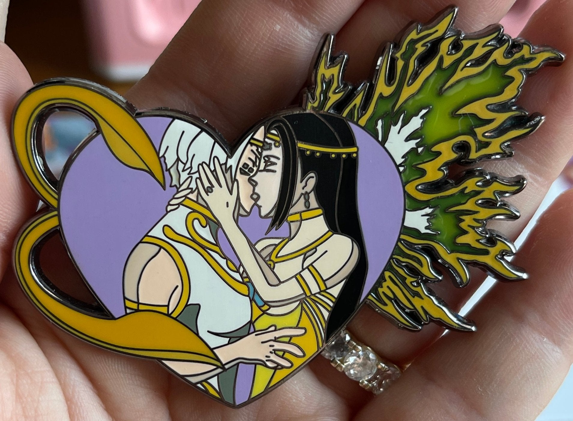 Ken Kenaki enamel pin