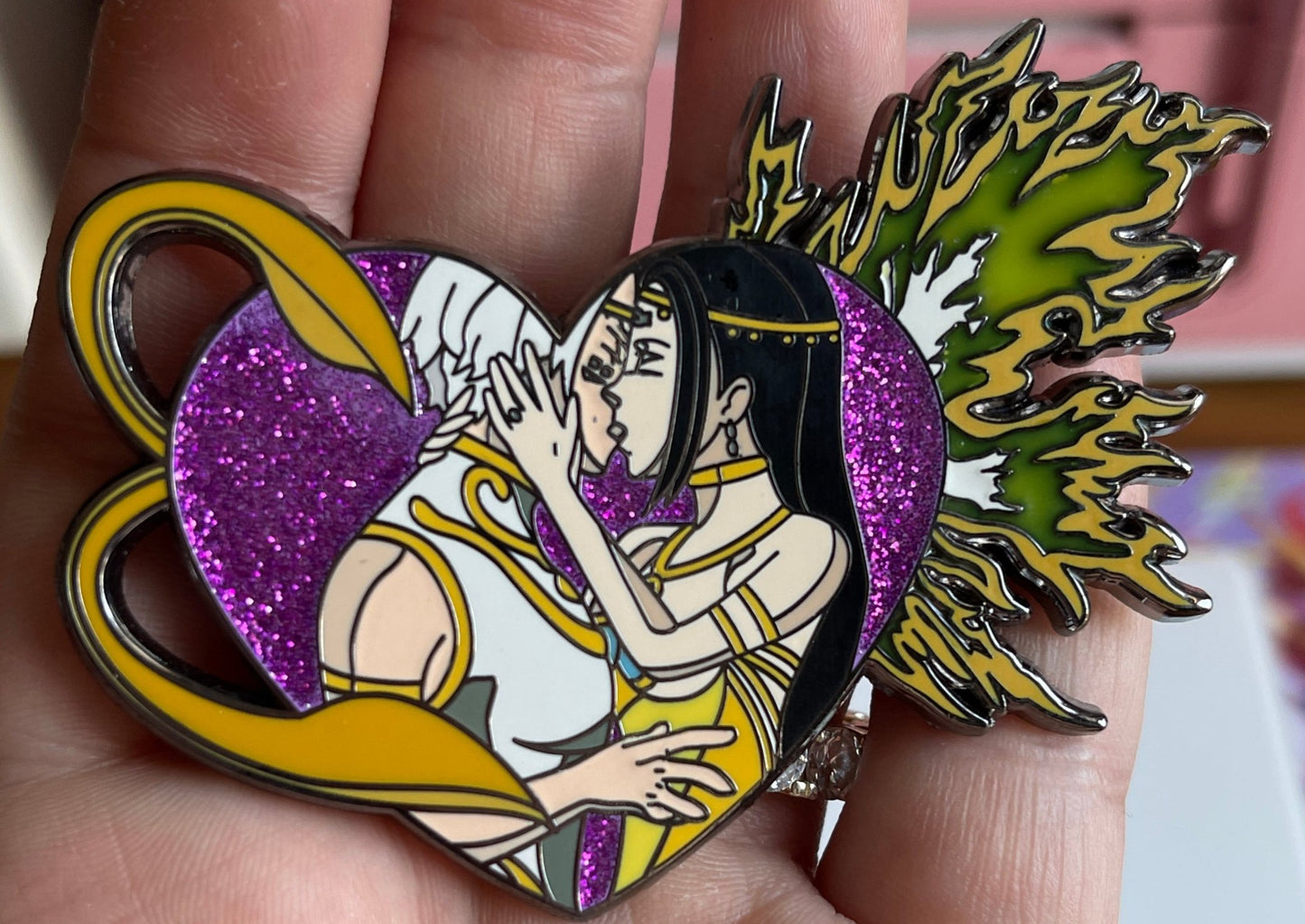 Ken Kaneki & Touka Enamel pin