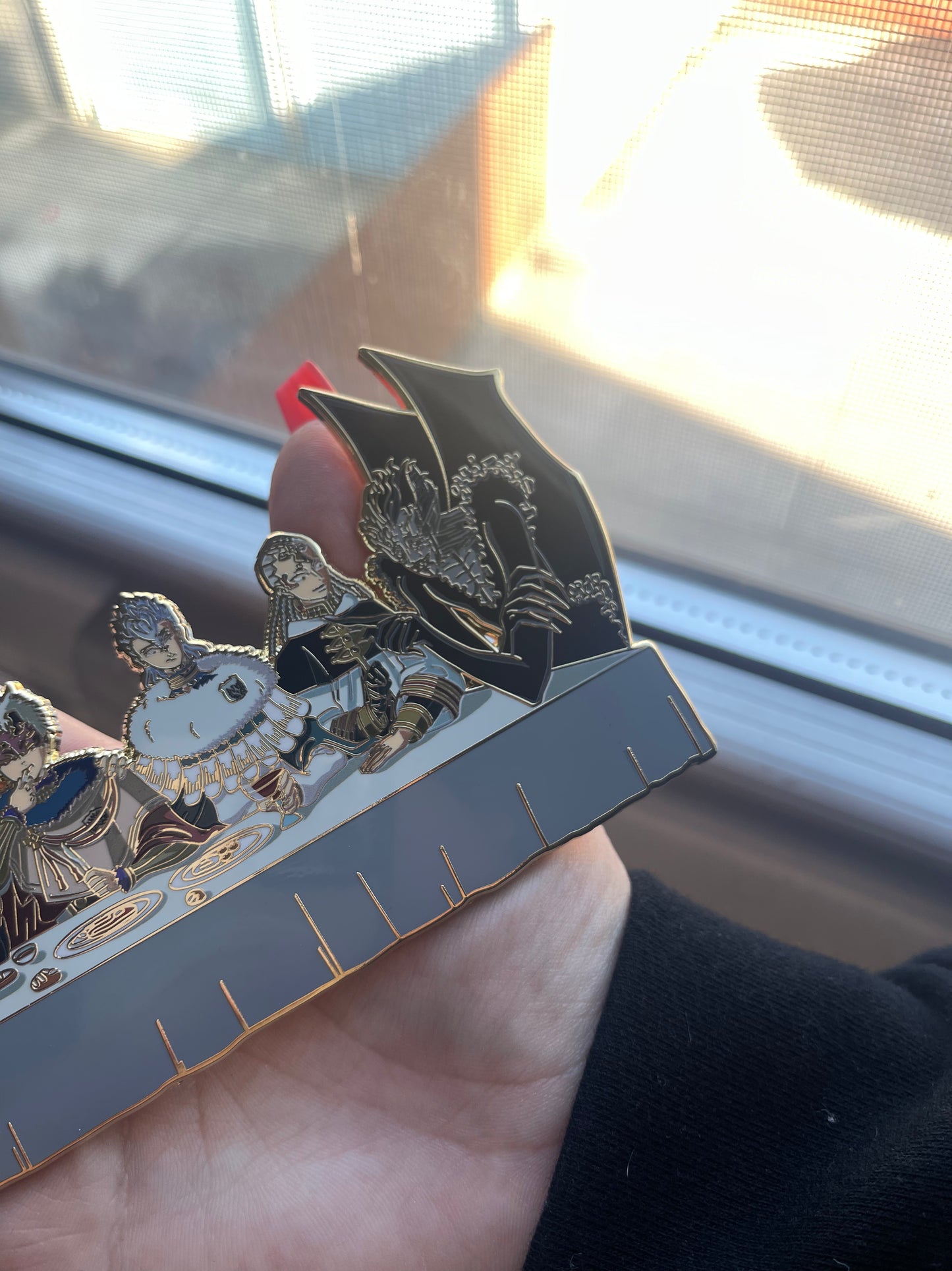 LAST SUPPER black clover 12 inch pin