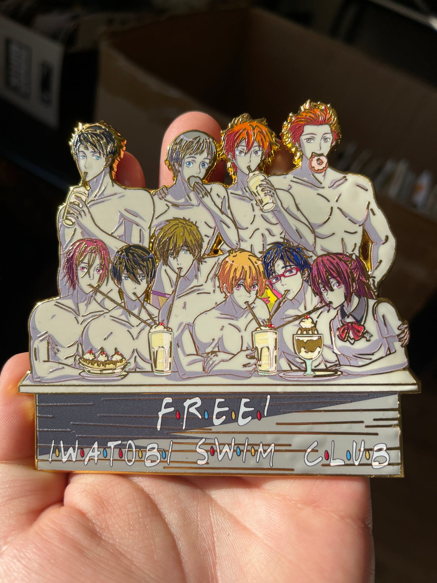 FREE SWIM CLUB 4 inch PWI