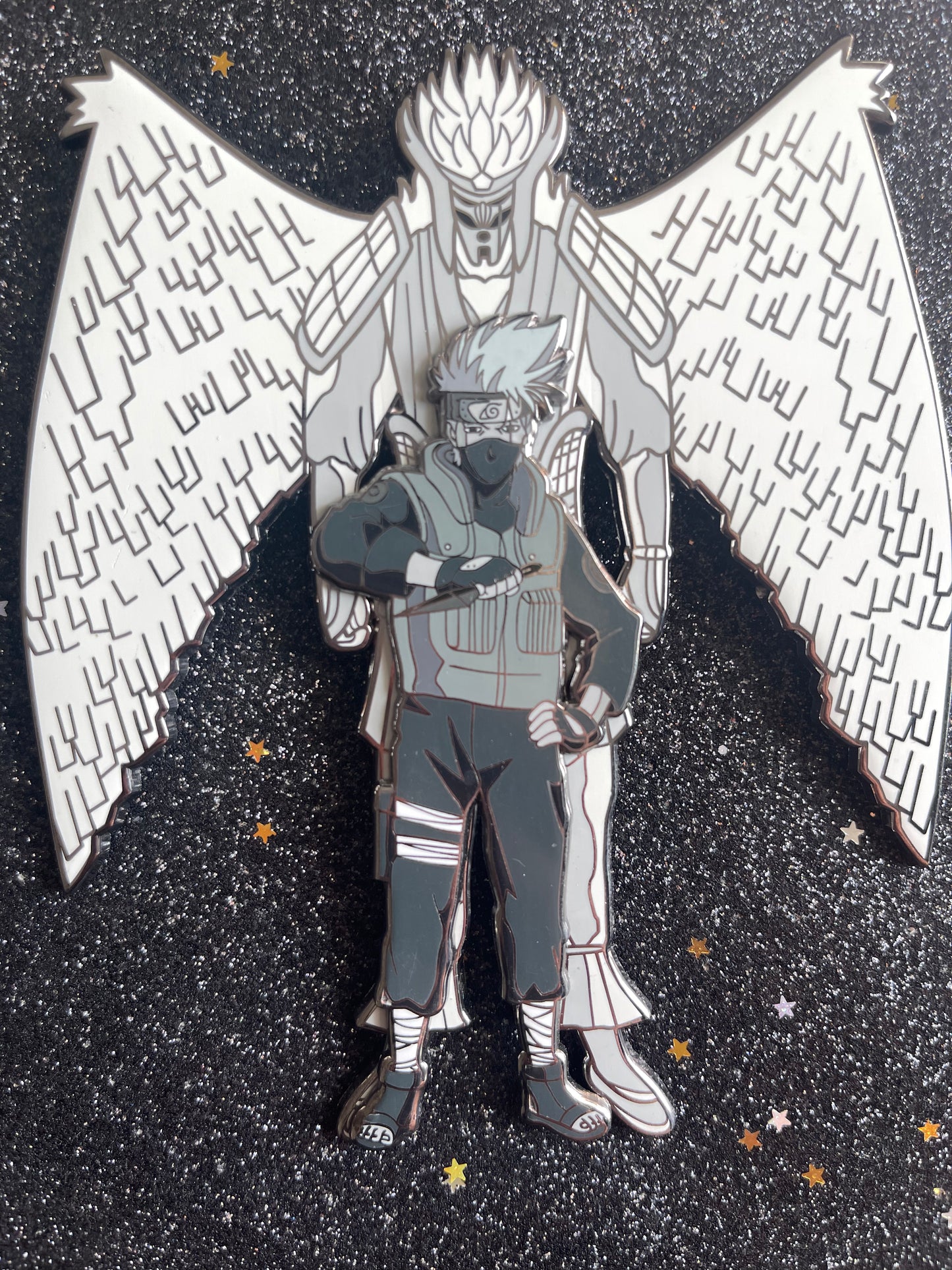 Naruto Kakashi enamel pin