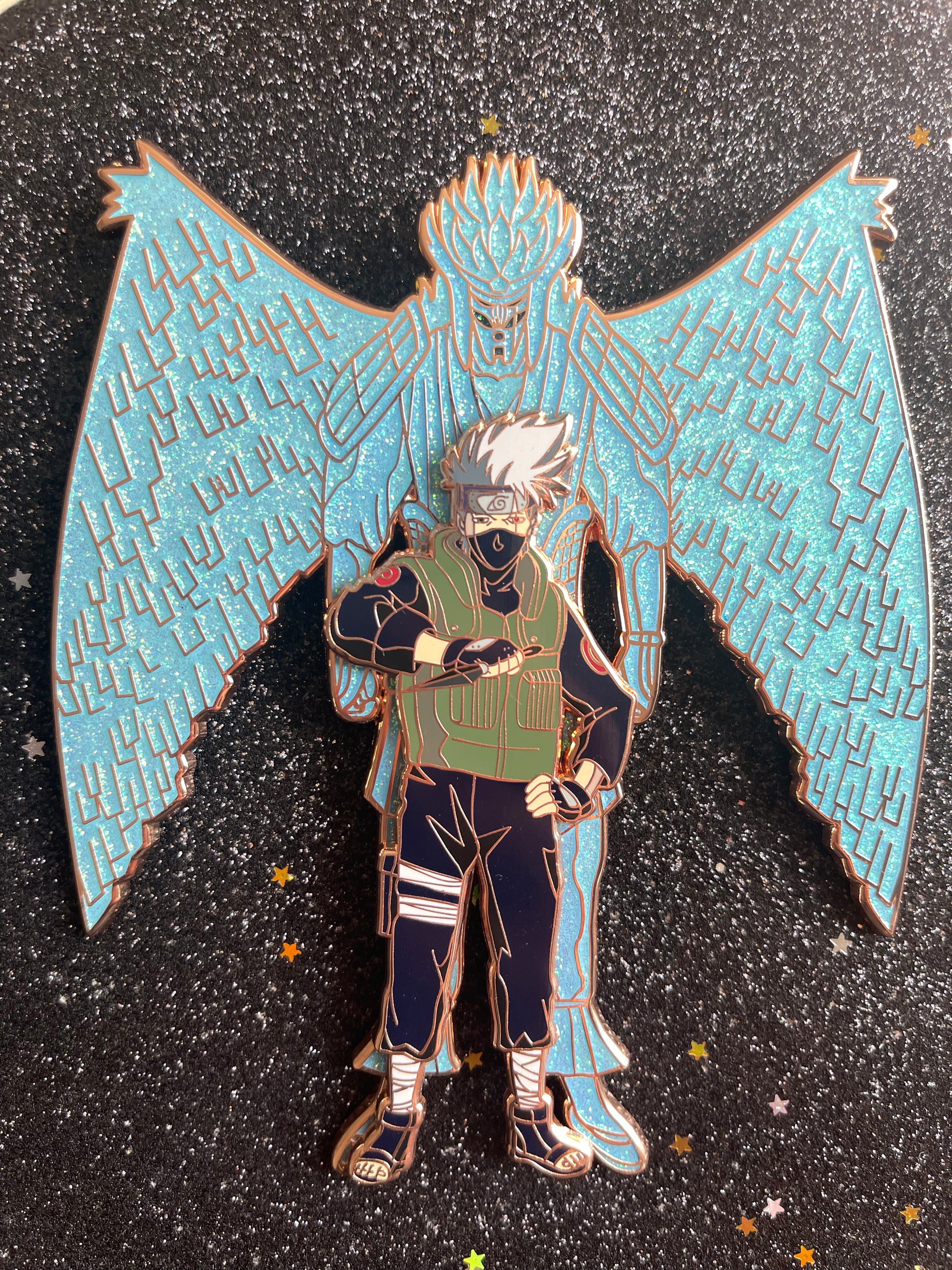 Kakashi anime enamel pin
