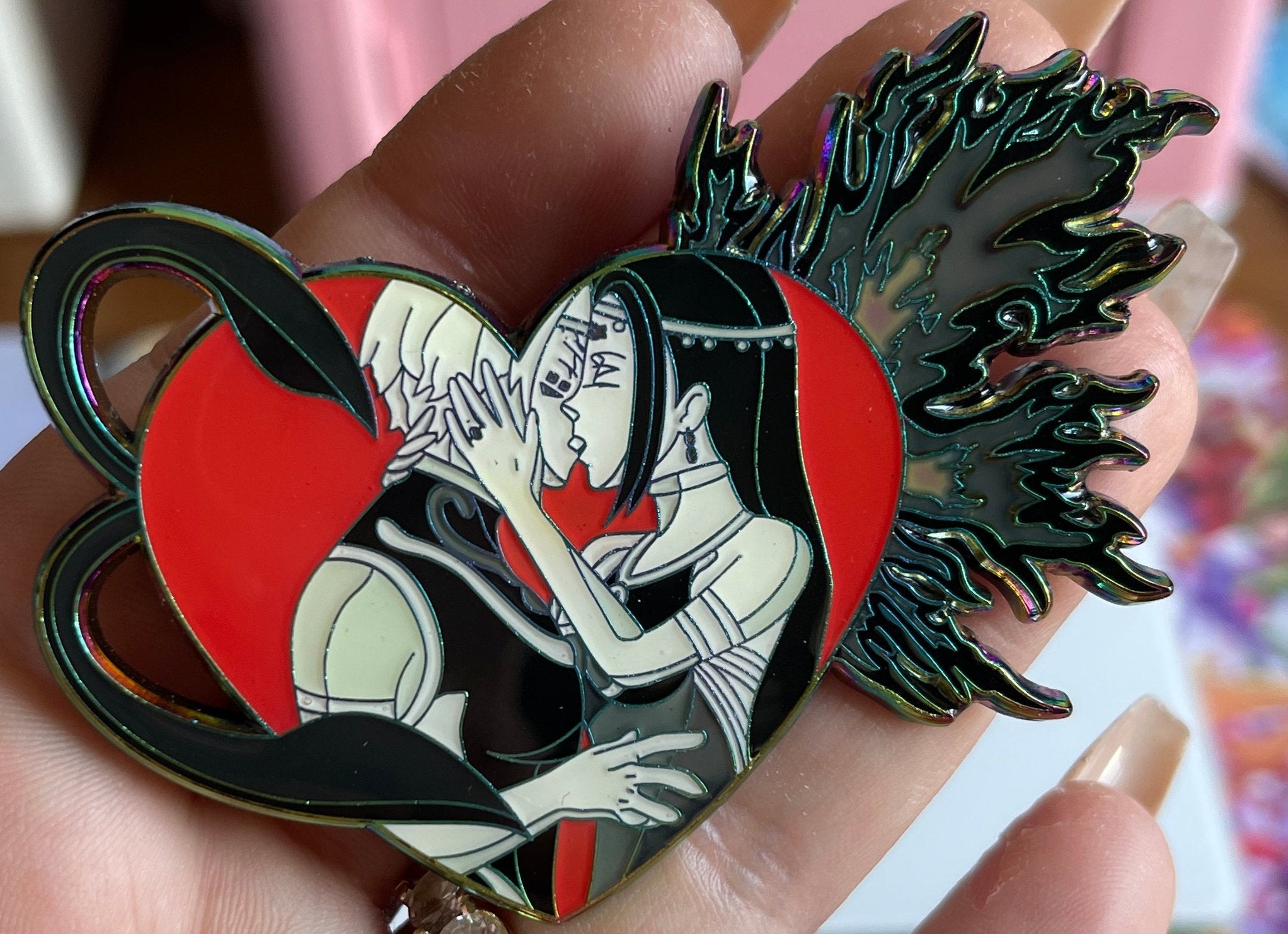 Tokyo Ghoul - Ken & Touka Enamel sale Pin