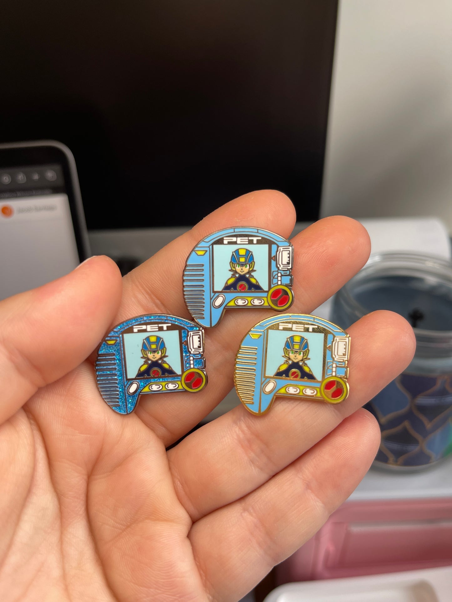 Blue bomber 1.5 PET PIN